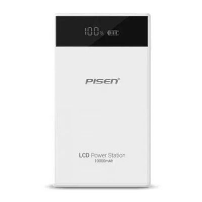 Pin sạc dự phòng Pisen 10.000 mAh LCD Power Station