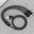 Cáp sạc Pisen 3 in 1 USB-A to (Lightning/ Type-C/ Micro) Cáp sạc Pisen 3 in 1 USB-A to (Lightning/ Type-C/ Micro)