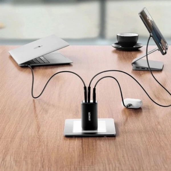 Cốc sạc nhanh Anker 65W 3 cổng PowerPort III Cốc sạc nhanh Anker 65W 3 cổng PowerPort III