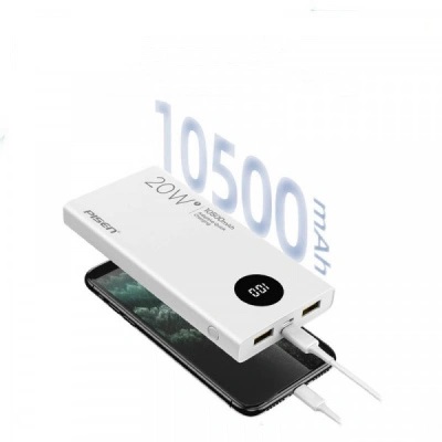Pin sạc dự phòng Pisen 10.500 mAh 20W QUICK PowerU LED Ultra